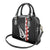 New Zealand ANZAC Day Shoulder Handbag Soldier Silver Fern with Red Poppies Flower Maori Style LT03 - Polynesian Pride
