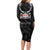 New Zealand ANZAC Day Long Sleeve Bodycon Dress Lest We Forget Haka Dance Respect LT03 - Polynesian Pride