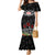 New Zealand ANZAC Day Mermaid Dress Lest We Forget Haka Dance Respect LT03 Women Black - Polynesian Pride