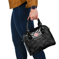 New Zealand ANZAC Day Shoulder Handbag Lest We Forget Haka Dance Respect LT03 - Polynesian Pride