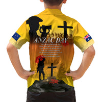 New Zealand and Australia ANZAC Day Hawaiian Shirt Gallipoli Lest We Forget LT03 - Polynesian Pride