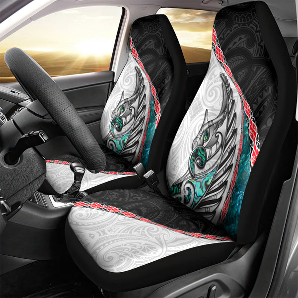 MAORI KOWHAIWHAI MIX CAR SEAT COVER UNIVERSAL FIT