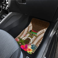 Vanuatu Selebretem 44th Indipendens Dei Car Mats Yumi Pig Tusk and Namele Fern