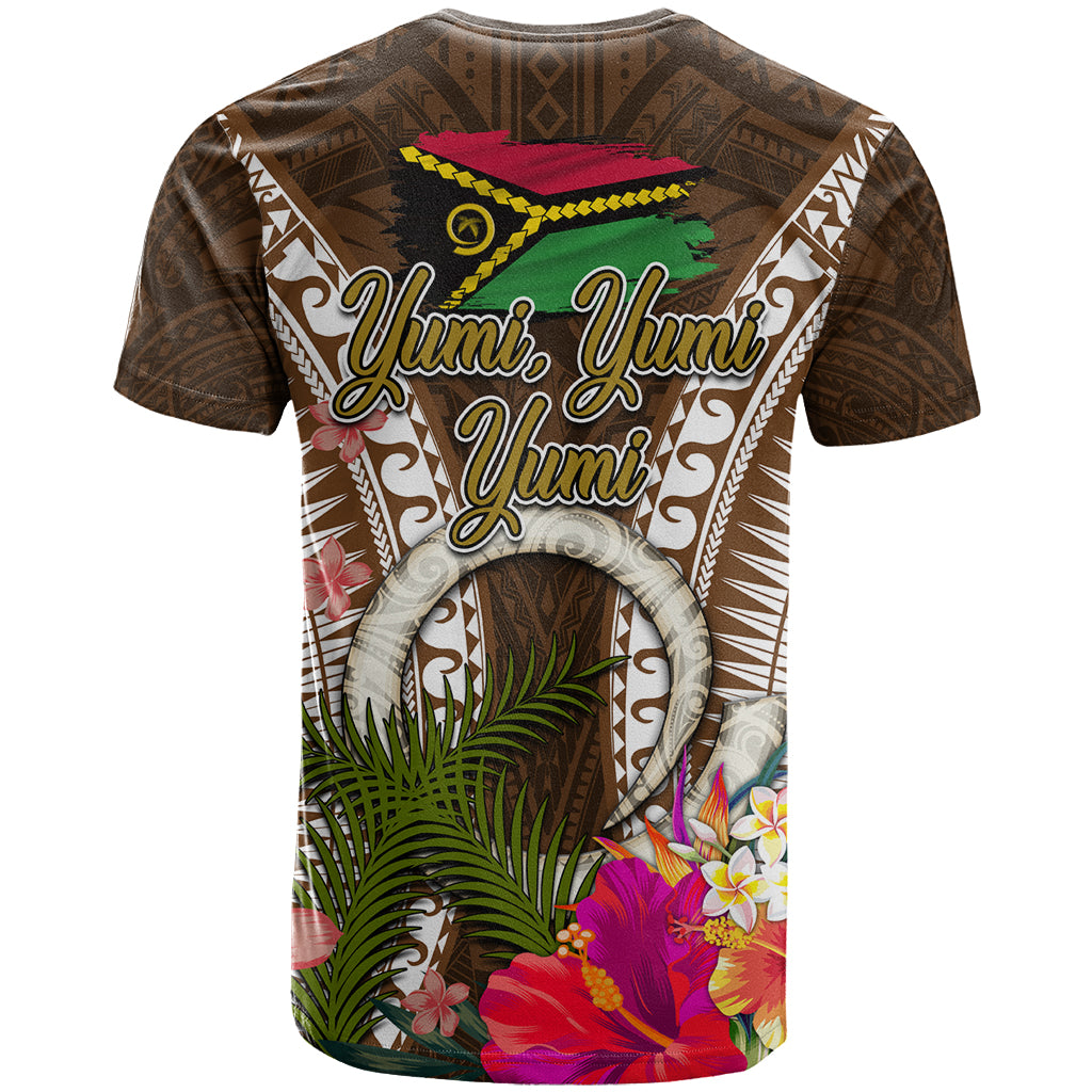 Vanuatu Selebretem 44th Indipendens Dei T Shirt Yumi Pig Tusk and Namele Fern