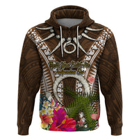 Vanuatu Selebretem 44th Indipendens Dei Zip Hoodie Yumi Pig Tusk and Namele Fern