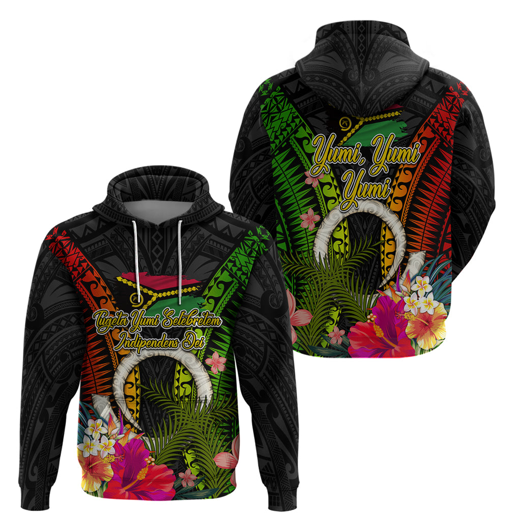 Vanuatu Independence Day Hoodie Tugeta Yumi Selebretem Indipendens Dei