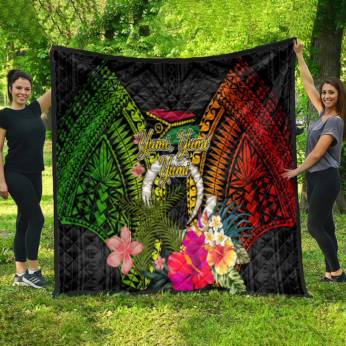 Vanuatu Independence Day Quilt Tugeta Yumi Selebretem Indipendens Dei