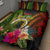 Vanuatu Independence Day Quilt Bed Set Tugeta Yumi Selebretem Indipendens Dei