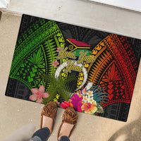 Vanuatu Independence Day Rubber Doormat Tugeta Yumi Selebretem Indipendens Dei