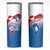 Greenland National Day Skinny Tumbler National Country Flag and Emblem with The Map