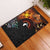 New Zealand and Australia Together Rubber Doormat Maori Tattoo Paua Shell mix Aboriginal Pattern
