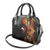 New Zealand and Australia Together Shoulder Handbag Maori Tattoo Paua Shell mix Aboriginal Pattern