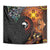 New Zealand and Australia Together Tapestry Maori Tattoo Paua Shell mix Aboriginal Pattern