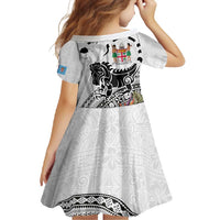 Fiji Iguana Family Matching Tank Maxi Dress and Hawaiian Shirt Tapa Tribal Tattoo and Hibiscus LT03 - Polynesian Pride
