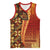 Samoan Pacific Tribal Flower Geometric Art Tattoos Basketball Jersey Siapo Pattern Flame Sunset - Polynesian Pride