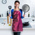 Samoan Pacific Tribal Flower Geometric Art Tattoos Apron Siapo Pattern Romantic Rose - Polynesian Pride