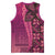 Samoan Pacific Tribal Flower Geometric Art Tattoos Basketball Jersey Siapo Pattern Romantic Rose - Polynesian Pride