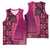 Samoan Pacific Tribal Flower Geometric Art Tattoos Basketball Jersey Siapo Pattern Romantic Rose - Polynesian Pride