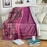 Samoan Pacific Tribal Flower Geometric Art Tattoos Blanket Siapo Pattern Romantic Rose - Polynesian Pride