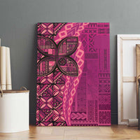 Samoan Pacific Tribal Flower Geometric Art Tattoos Canvas Wall Art Siapo Pattern Romantic Rose LT03 - Polynesian Pride