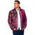 Samoan Pacific Tribal Flower Geometric Art Tattoos Padded Jacket Siapo Pattern Romantic Rose - Polynesian Pride