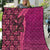 Samoan Pacific Tribal Flower Geometric Art Tattoos Quilt Siapo Pattern Romantic Rose - Polynesian Pride