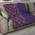 Samoan Pacific Tribal Flower Geometric Art Tattoos Quilt Siapo Pattern Purple Haze - Polynesian Pride