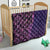 Samoan Pacific Tribal Flower Geometric Art Tattoos Quilt Siapo Pattern Purple Haze - Polynesian Pride