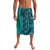 Samoan Pacific Tribal Flower Geometric Art Tattoos Lavalava Siapo Pattern Turquoise Tide - Polynesian Pride