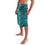 Samoan Pacific Tribal Flower Geometric Art Tattoos Lavalava Siapo Pattern Turquoise Tide - Polynesian Pride