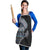 Fijian Masi Tribal Tattoos Art Pattern Apron Navy Color Half Style - Polynesian Pride