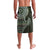 Fijian Masi Tribal Tattoos Art Pattern Lavalava Green Color Half Style - Polynesian Pride