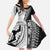 Fijian Masi Tattoos Family Matching Summer Maxi Dress and Hawaiian Shirt with Tapa Tribal Pattern - Polynesian Pride