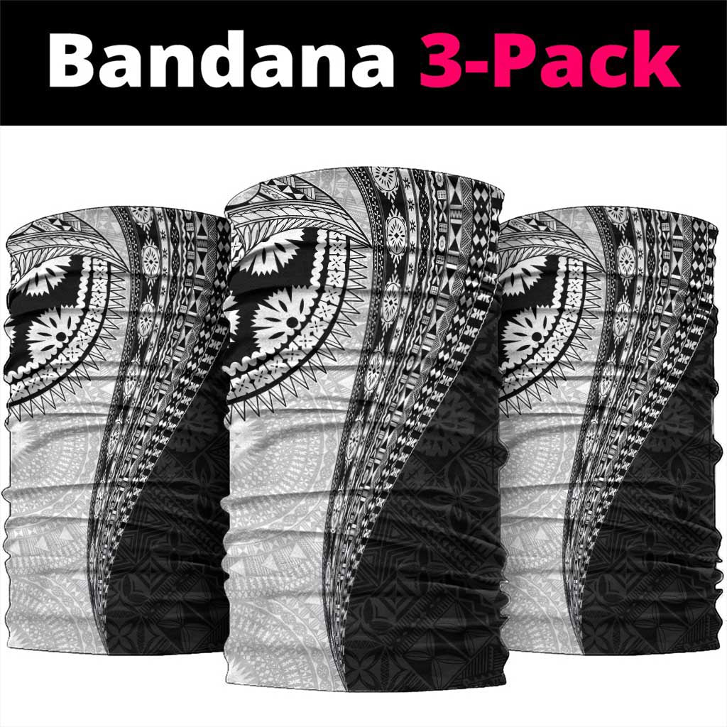 Fijian Masi Tattoos Neck Gaiter with Tapa Tribal Pattern LT03