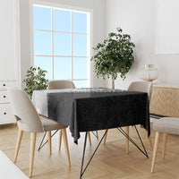 Fijian Masi Tattoos Tablecloth with Tapa Tribal Pattern - Polynesian Pride