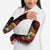 Papua New Guinea Christmas Arm Sleeves Funny Melanesian Santa with Bird-of-paradise Tribal Style - Polynesian Pride