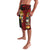 Papua New Guinea Christmas Lavalava Funny Melanesian Santa with Bird-of-paradise Tribal Style - Polynesian Pride