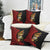 Papua New Guinea Christmas Pillow Cover Funny Melanesian Santa with Bird-of-paradise Tribal Style - Polynesian Pride