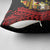 Papua New Guinea Christmas Pillow Cover Funny Melanesian Santa with Bird-of-paradise Tribal Style - Polynesian Pride