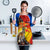 Australia and Papua New Guinea Together Apron Bird-of-paradise and Kangaroo with Oro Tapa and Aboriginal Art Motifs - Polynesian Pride
