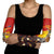 Australia and Papua New Guinea Together Arm Sleeves Bird-of-paradise and Kangaroo with Oro Tapa and Aboriginal Art Motifs - Polynesian Pride
