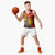 Australia and Papua New Guinea Together Basketball Jersey Bird-of-paradise and Kangaroo with Oro Tapa and Aboriginal Art Motifs - Polynesian Pride