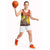 Australia and Papua New Guinea Together Basketball Jersey Bird-of-paradise and Kangaroo with Oro Tapa and Aboriginal Art Motifs - Polynesian Pride