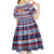 fiji-christmas-kid-short-sleeve-dress-fijian-santa-and-coat-of-arms-mix-tapa-pattern-striped-style