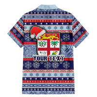 custom-fiji-christmas-family-matching-mermaid-dress-and-hawaiian-shirt-fijian-santa-and-coat-of-arms-mix-tapa-pattern-striped-style