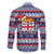 Custom Fiji Christmas Family Matching Puletasi Dress and Hawaiian Shirt Fijian Santa and Coat of Arms Mix Tapa Pattern Striped Style LT03 - Polynesian Pride