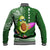 Hawaii Baseball Jacket Aloha Funny Avocado Mix Kakau Hawaiian Tribal LT03 - Polynesian Pride