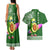 Hawaii Couples Matching Tank Maxi Dress and Hawaiian Shirt Aloha Funny Avocado Mix Kakau Hawaiian Tribal LT03 - Polynesian Pride