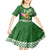 Hawaii Kid Short Sleeve Dress Aloha Funny Avocado Mix Kakau Hawaiian Tribal LT03 - Polynesian Pride