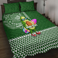 Aloha Avocado Funny Fruits Custom Quilt Bed Set Mix Hawaiian Kakau Tribal LT03 - Polynesian Pride